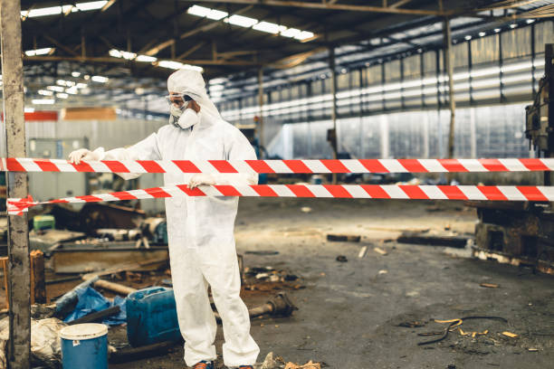 Professional Trauma Scene Cleanup technician working in Tipton, CA